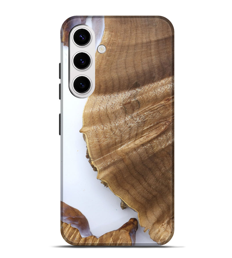 Galaxy S25 Plus Wood Live Edge Phone Case - Ami (Clear, 832267)