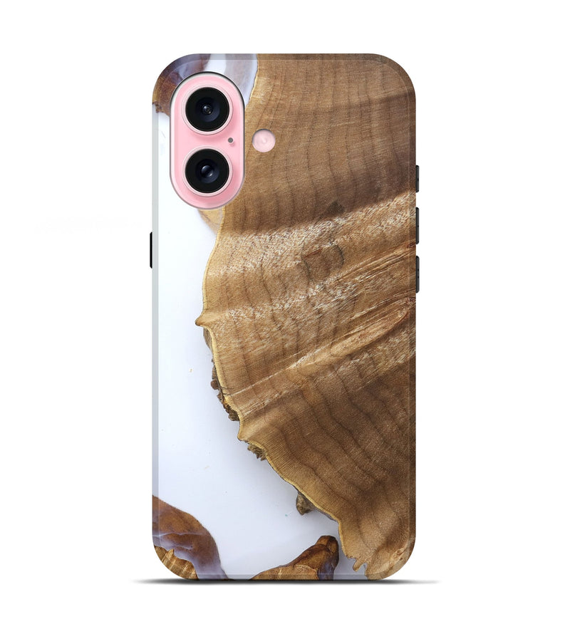 iPhone 17 Wood Live Edge Phone Case - Ami (Clear, 832267)