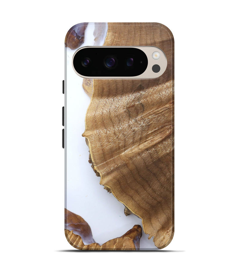 Pixel 10 Pro Wood Live Edge Phone Case - Ami (Clear, 832267)