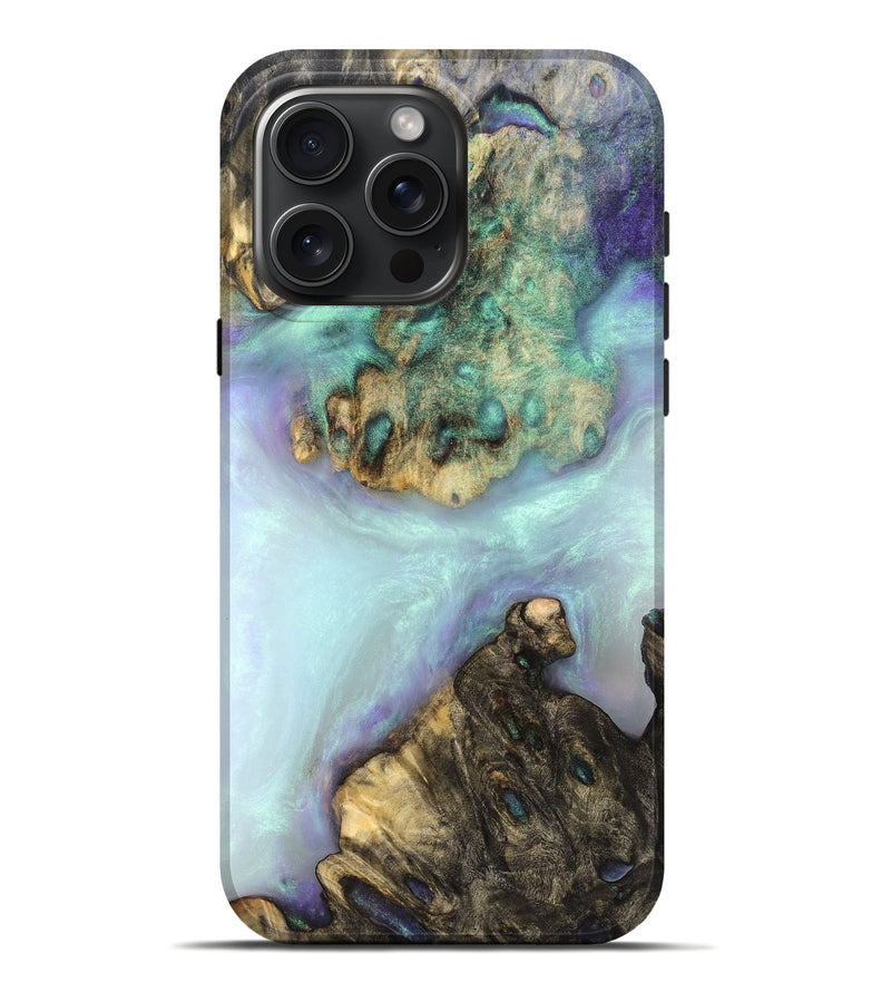 iPhone 16 Pro Max Wood Live Edge Phone Case - Wes (Ghost, 832268)