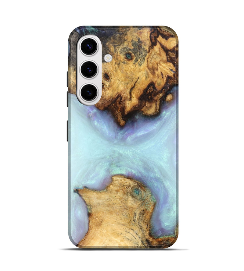 Galaxy S25 Wood Live Edge Phone Case - Leticia (Ghost, 832269)