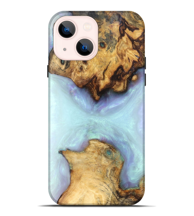 iPhone 14 Plus Wood Live Edge Phone Case - Leticia (Ghost, 832269)