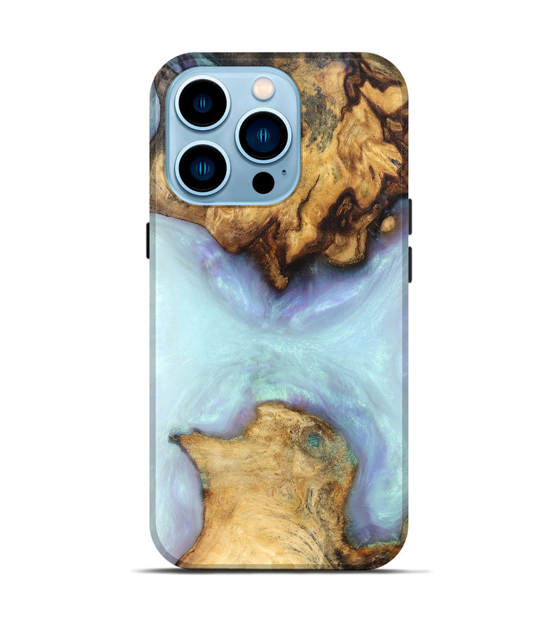 iPhone 14 Pro Wood Live Edge Phone Case - Leticia (Ghost, 832269)