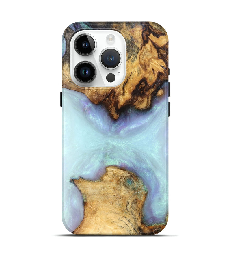 iPhone 15 Pro Wood Live Edge Phone Case - Leticia (Ghost, 832269)