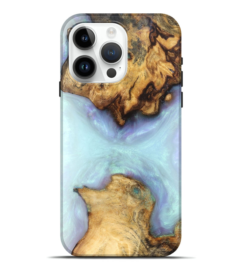 iPhone 15 Pro Max Wood Live Edge Phone Case - Leticia (Ghost, 832269)