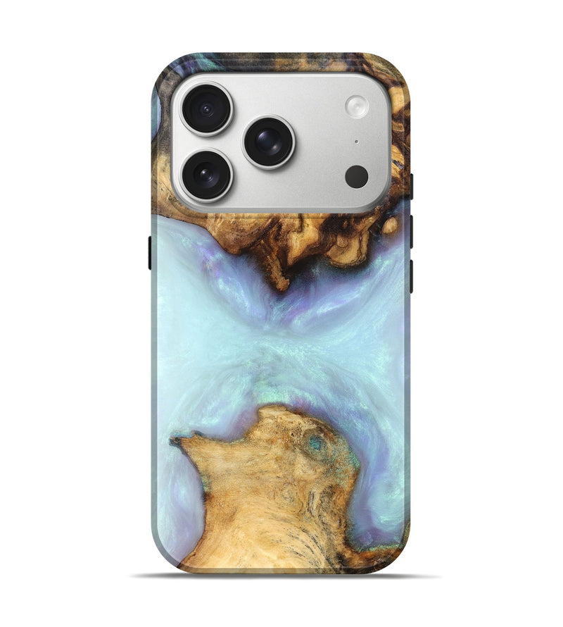 iPhone 17 Pro Wood Live Edge Phone Case - Leticia (Ghost, 832269)