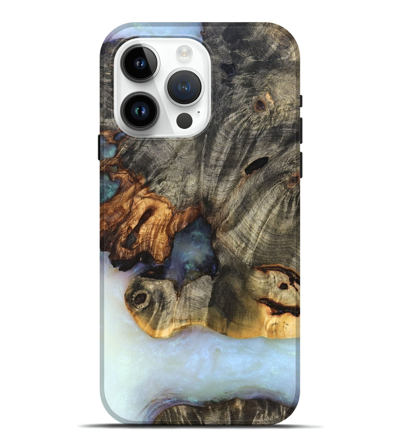 iPhone 15 Pro Max Wood Live Edge Phone Case - Ellis (Ghost, 832272)