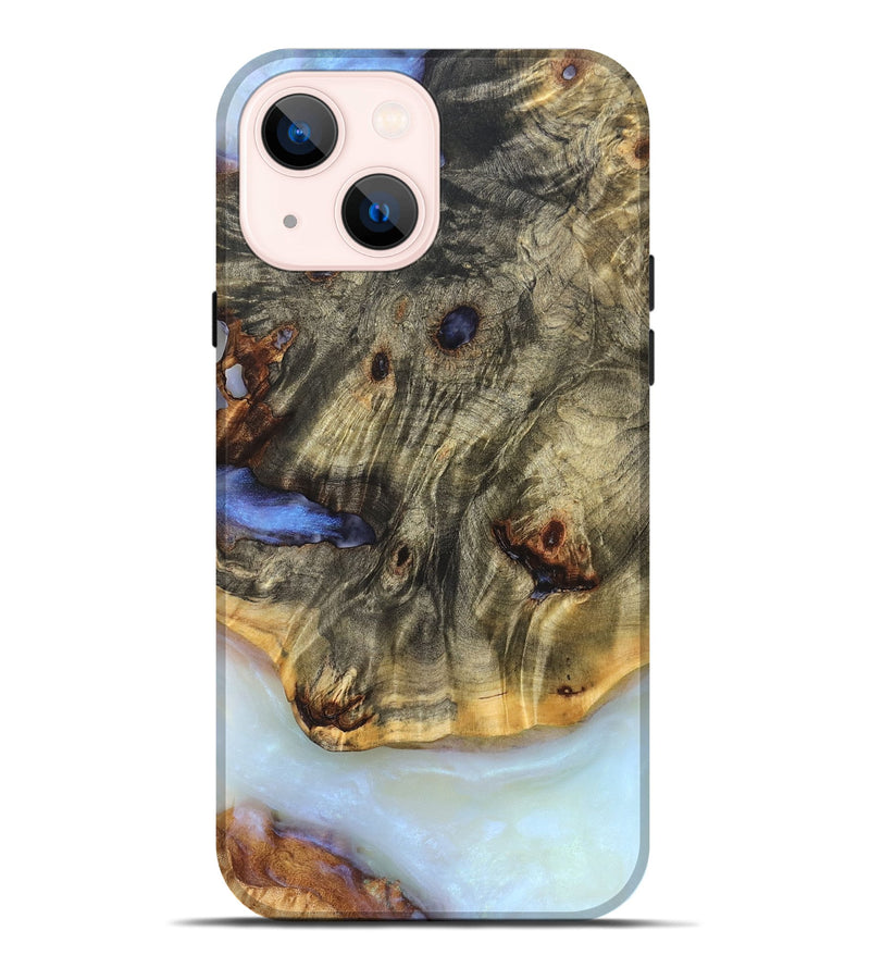 iPhone 14 Plus Wood Live Edge Phone Case - Benton (Ghost, 832275)