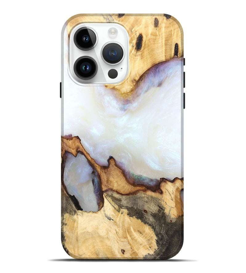 iPhone 15 Pro Max Wood Live Edge Phone Case - Jaydin (Ghost, 832277)