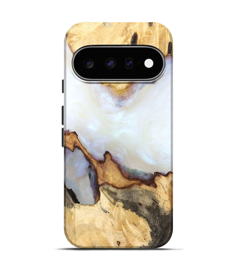 Pixel 11 Pro Wood Live Edge Phone Case - Jaydin (Ghost, 832277)
