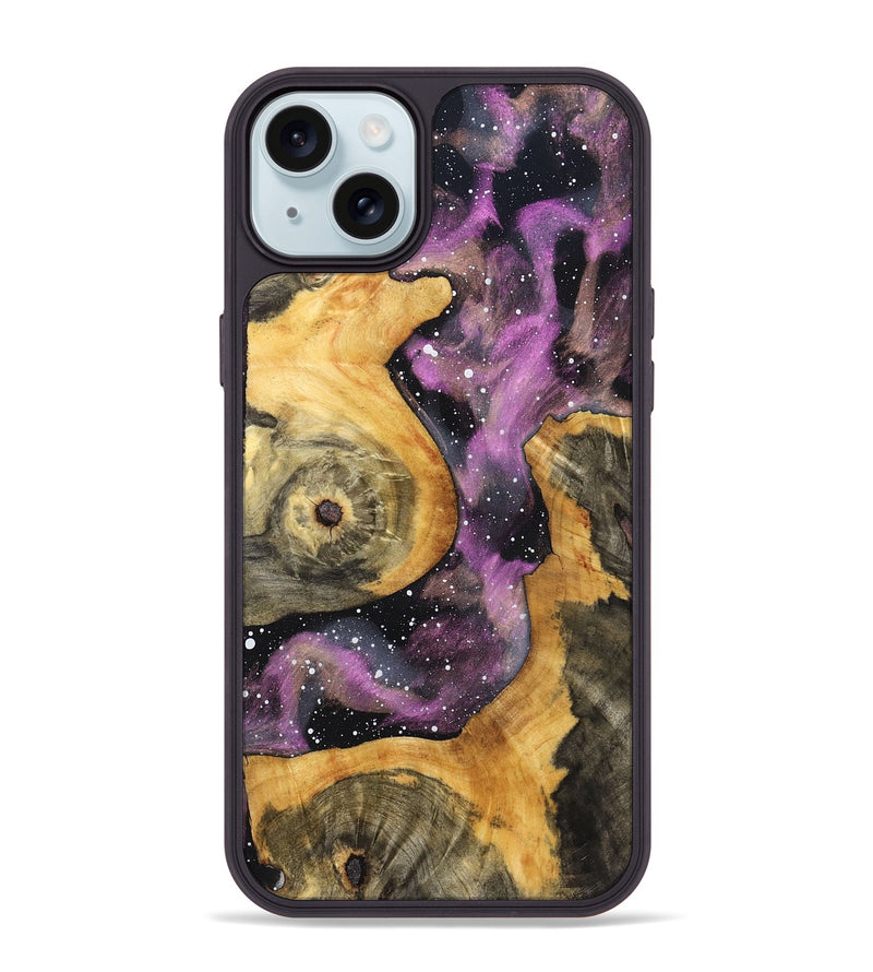 iPhone 15 Plus Wood Phone Case - Haleigh (Cosmos, 832279)