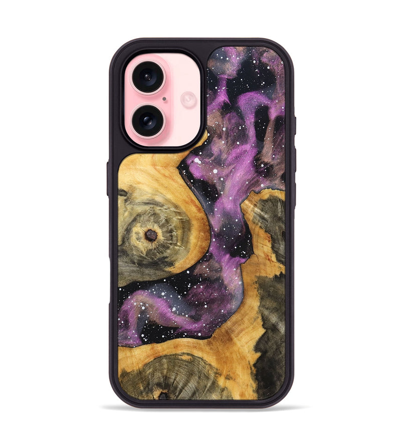 iPhone 16 Wood Phone Case - Haleigh (Cosmos, 832279)