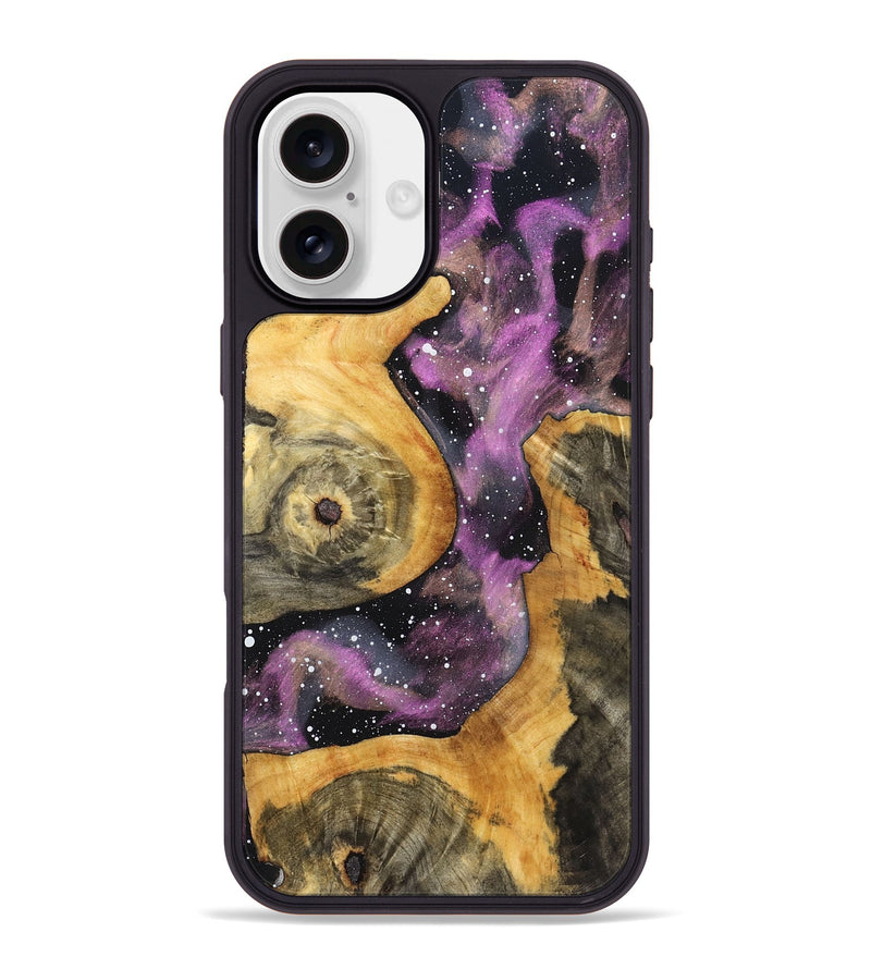 iPhone 16 Plus Wood Phone Case - Haleigh (Cosmos, 832279)