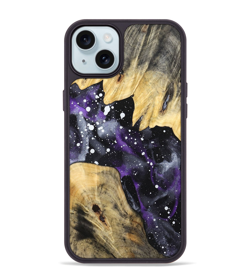 iPhone 15 Plus Wood Phone Case - Wilmer (Cosmos, 832280)