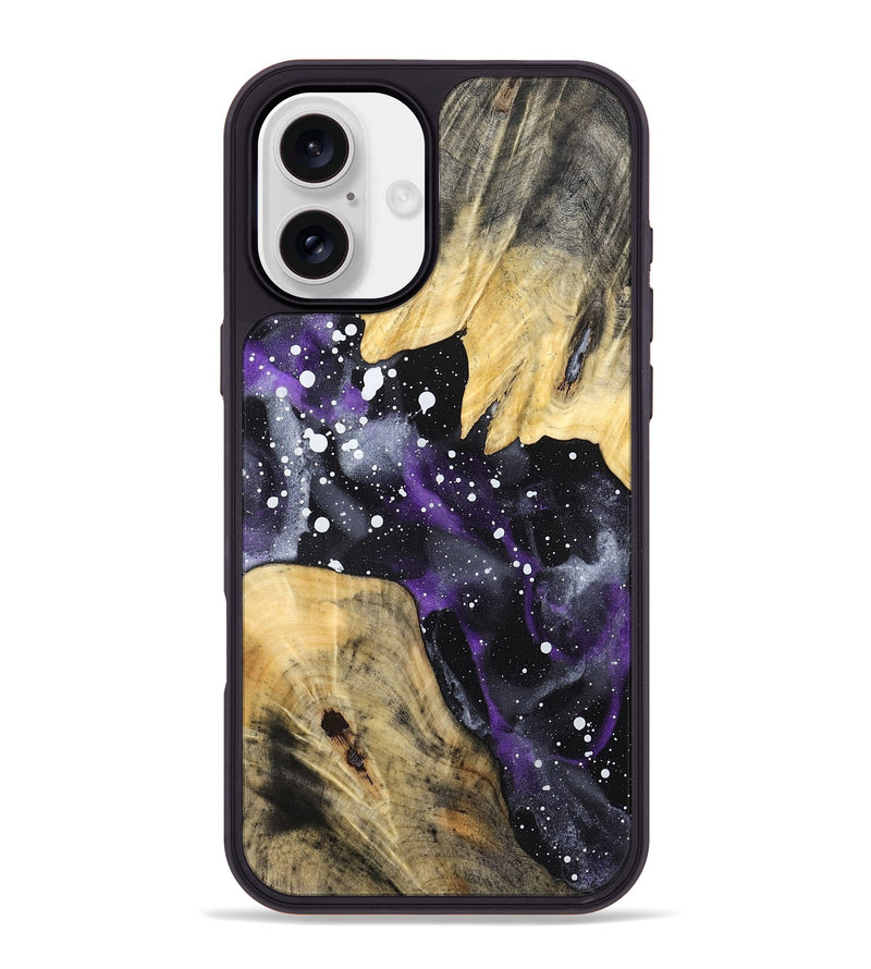 iPhone 16 Plus Wood Phone Case - Wilmer (Cosmos, 832280)