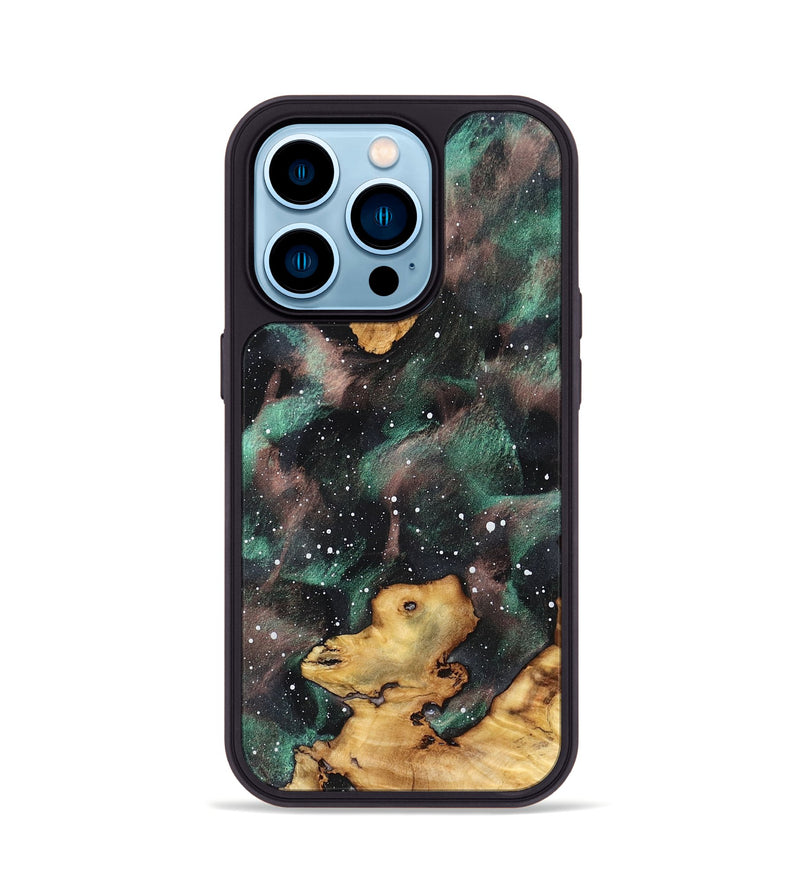 iPhone 14 Pro Wood Phone Case - Jayda (Cosmos, 832281)