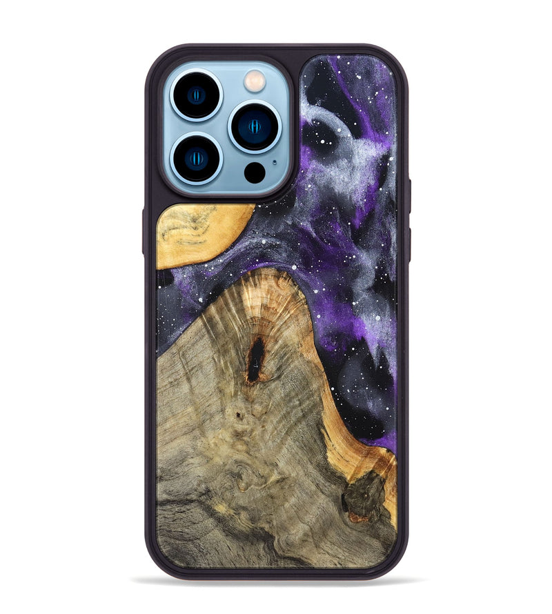 iPhone 14 Pro Max Wood Phone Case - Anitra (Cosmos, 832282)