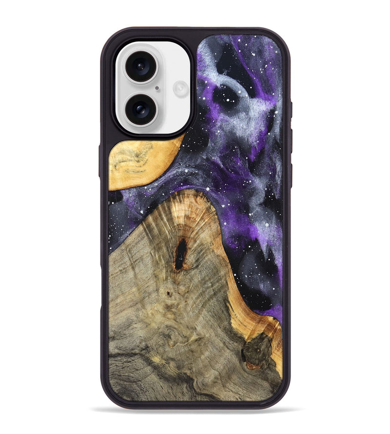 iPhone 16 Plus Wood Phone Case - Anitra (Cosmos, 832282)