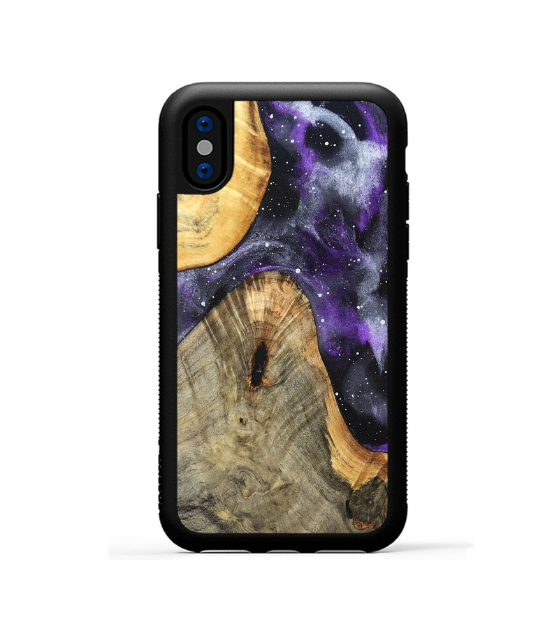 iPhone Xs Wood Phone Case - Anitra (Cosmos, 832282)