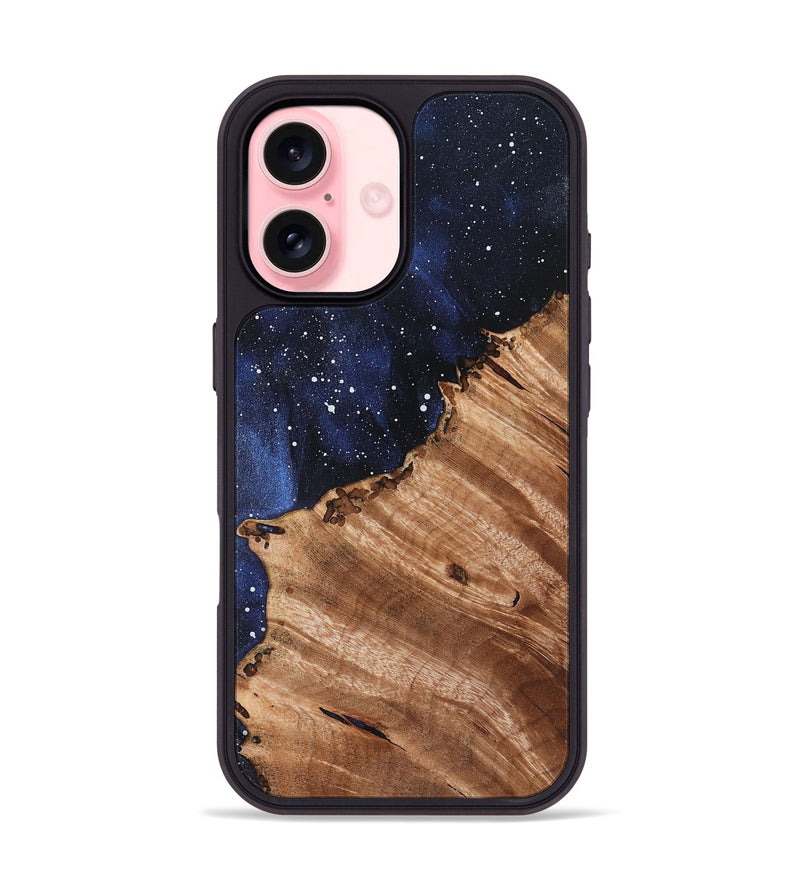 iPhone 16 Wood Phone Case - Marisol (Cosmos, 832287)