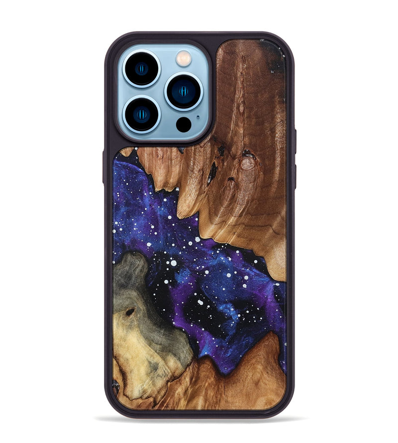 iPhone 14 Pro Max Wood Phone Case - Octavia (Cosmos, 832289)