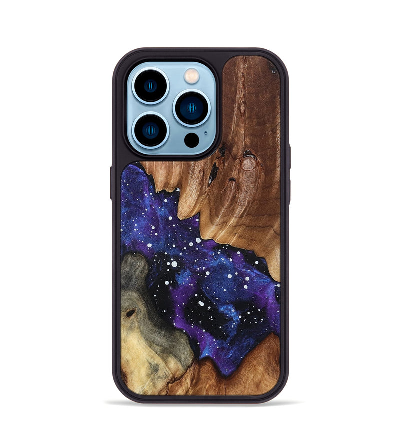 iPhone 14 Pro Wood Phone Case - Octavia (Cosmos, 832289)