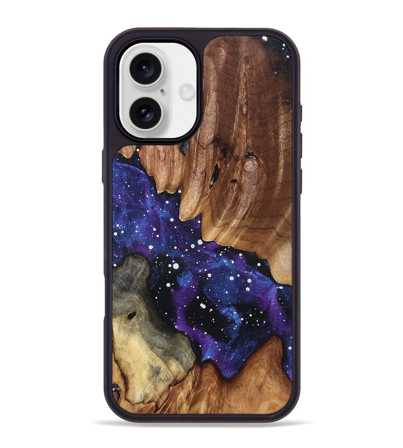 iPhone 16 Plus Wood Phone Case - Octavia (Cosmos, 832289)