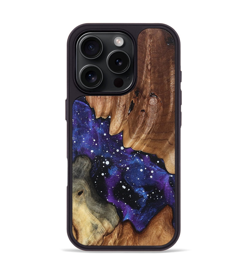 iPhone 16 Pro Wood Phone Case - Octavia (Cosmos, 832289)