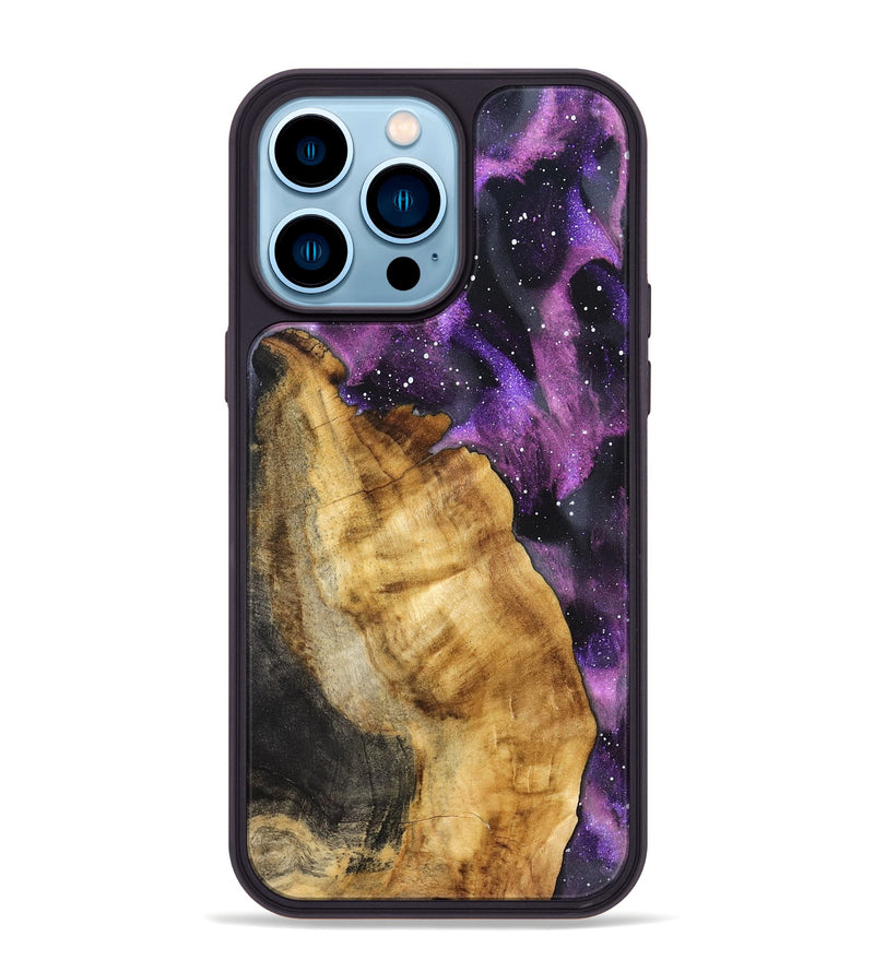 iPhone 14 Pro Max Wood Phone Case - Shana (Cosmos, 832290)