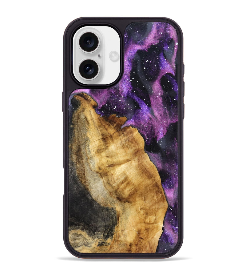 iPhone 16 Plus Wood Phone Case - Shana (Cosmos, 832290)