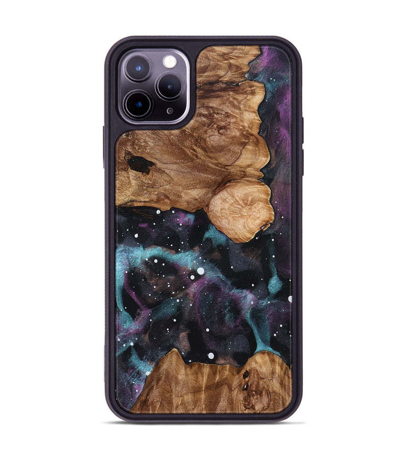 iPhone 11 Pro Max Wood Phone Case - Hali (Cosmos, 832292)