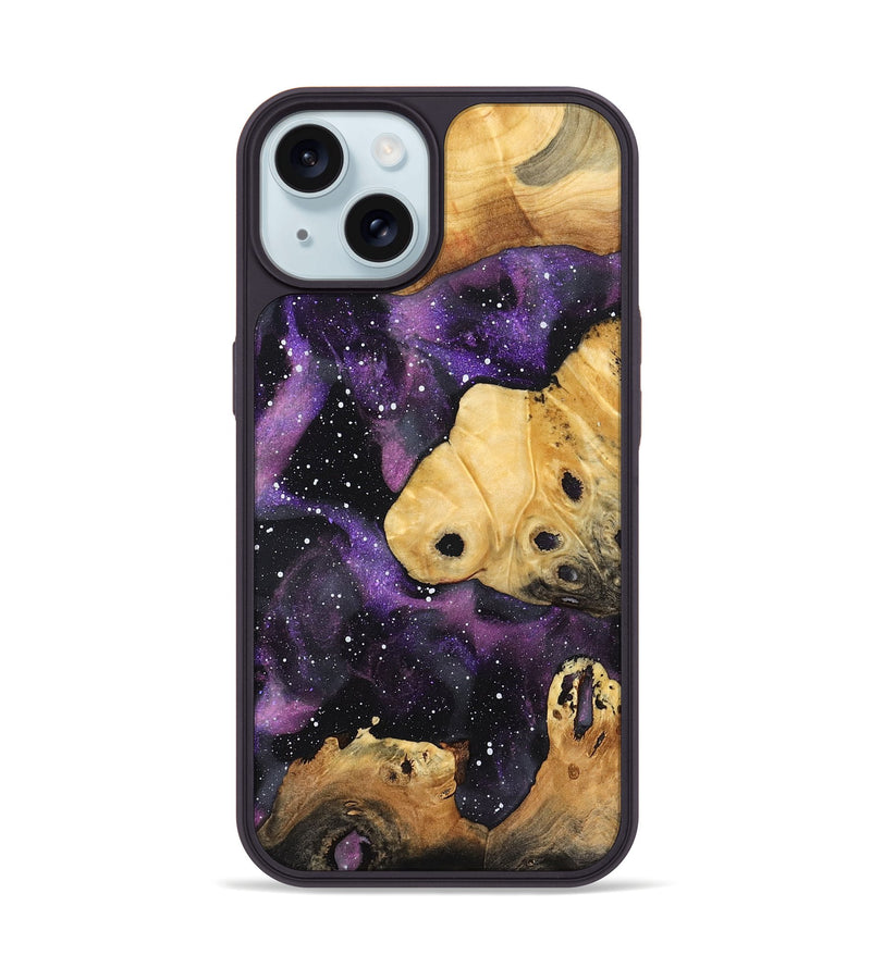 iPhone 15 Wood Phone Case - Sylas (Cosmos, 832296)