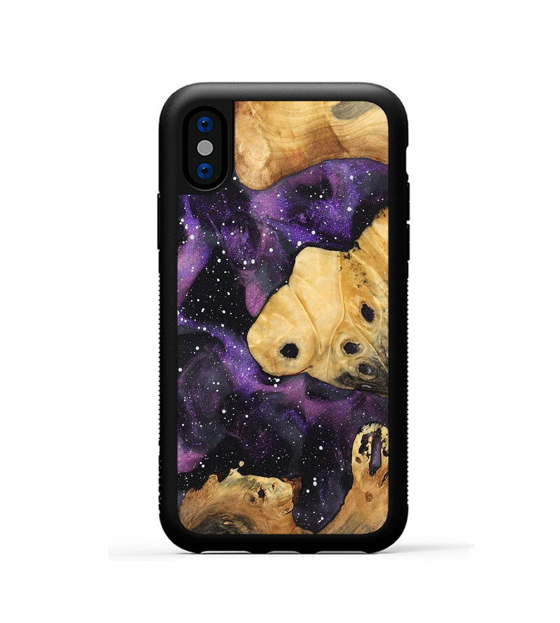 iPhone Xs Wood Phone Case - Sylas (Cosmos, 832296)