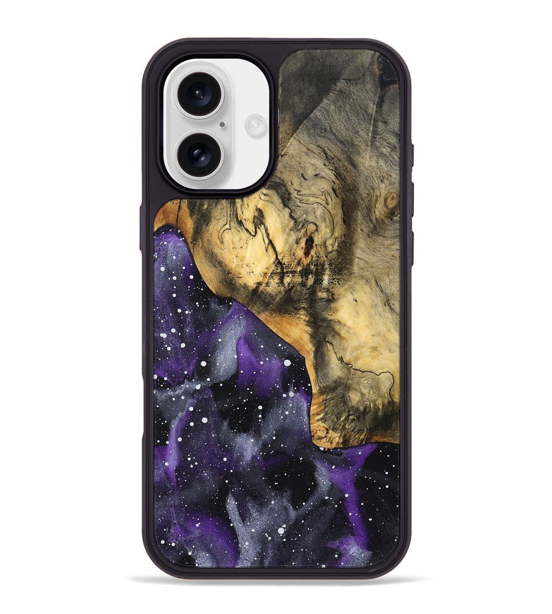 iPhone 16 Plus Wood Phone Case - Diann (Cosmos, 832298)