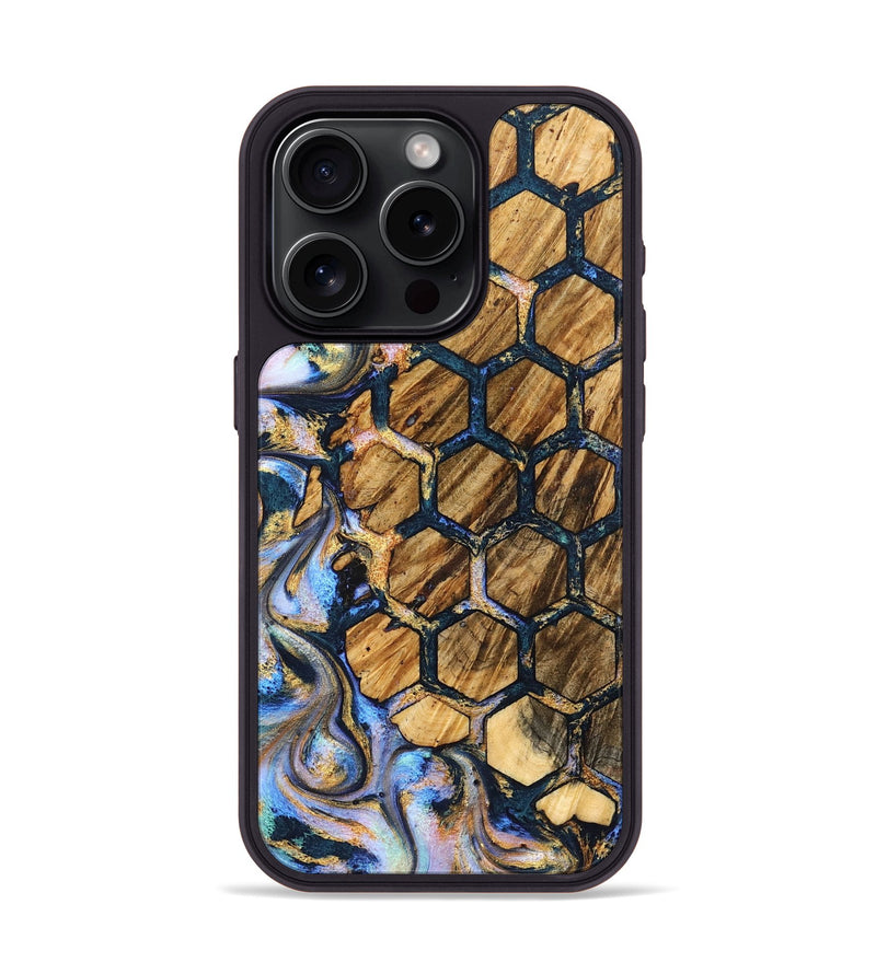 iPhone 15 Pro Wood Phone Case - Journi (Pattern, 832301)