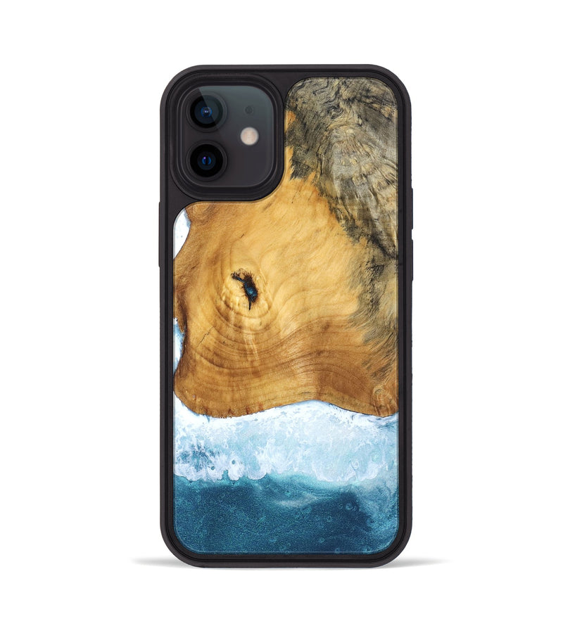 iPhone 12 Wood Phone Case - Alexys (Coastal, 832309)