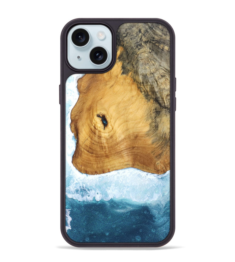 iPhone 15 Plus Wood Phone Case - Alexys (Coastal, 832309)