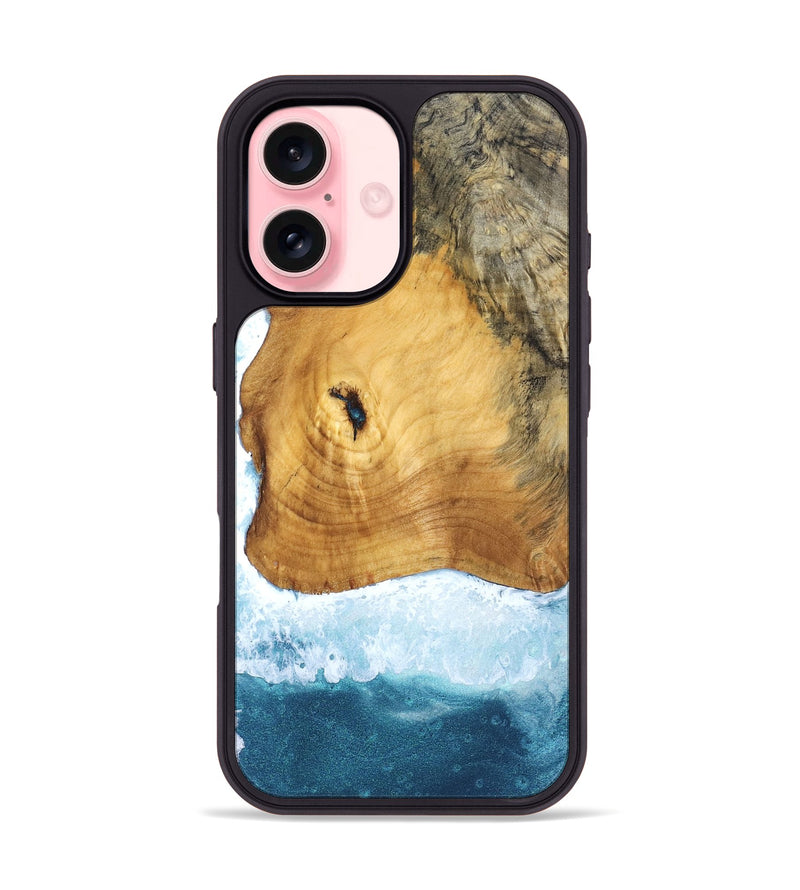 iPhone 16 Wood Phone Case - Alexys (Coastal, 832309)