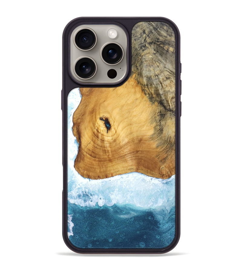 iPhone 16 Pro Max Wood Phone Case - Alexys (Coastal, 832309)