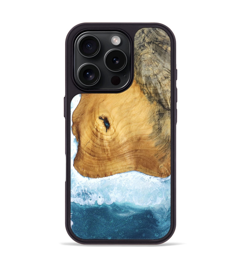 iPhone 16 Pro Wood Phone Case - Alexys (Coastal, 832309)