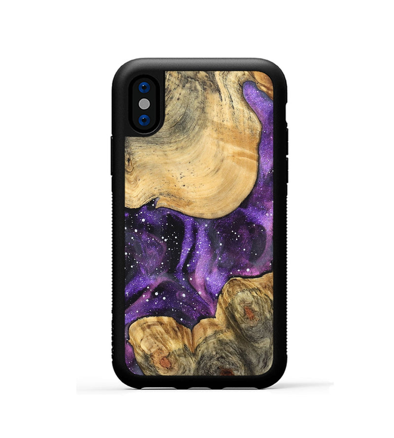 iPhone Xs Wood Phone Case - Eldred (Cosmos, 832317)