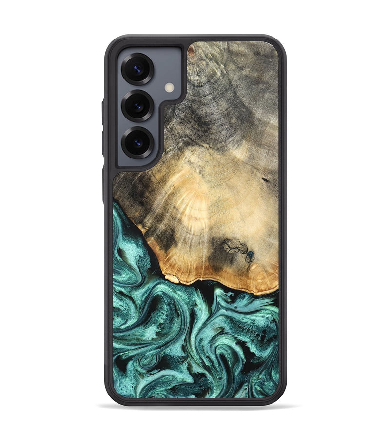 Galaxy S25 Plus Wood Phone Case - Ethyl (Green, 832319)