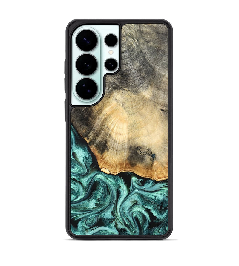 Galaxy S26 Ultra Wood Phone Case - Ethyl (Green, 832319)