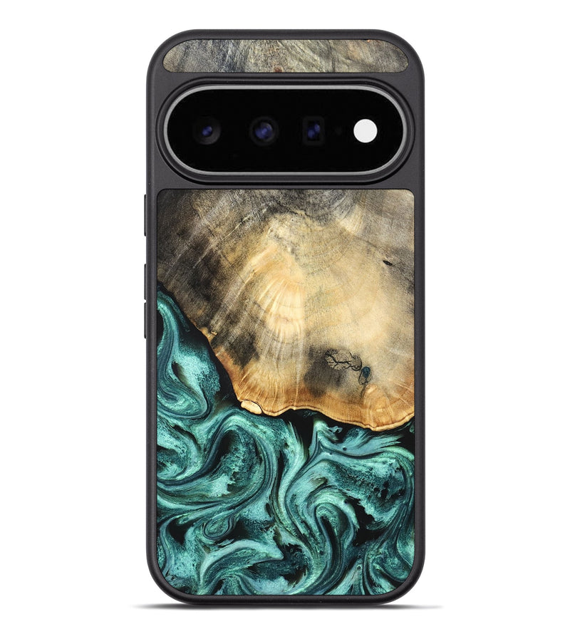 Pixel 11 Pro XL Wood Phone Case - Ethyl (Green, 832319)