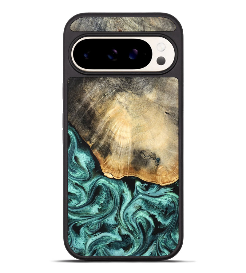 Pixel 9 Pro XL Wood Phone Case - Ethyl (Green, 832319)