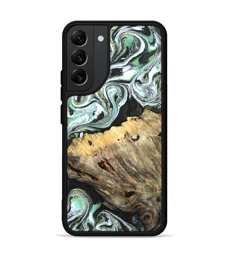 Galaxy S22 Plus Wood Phone Case - Meghann (Green, 832322)
