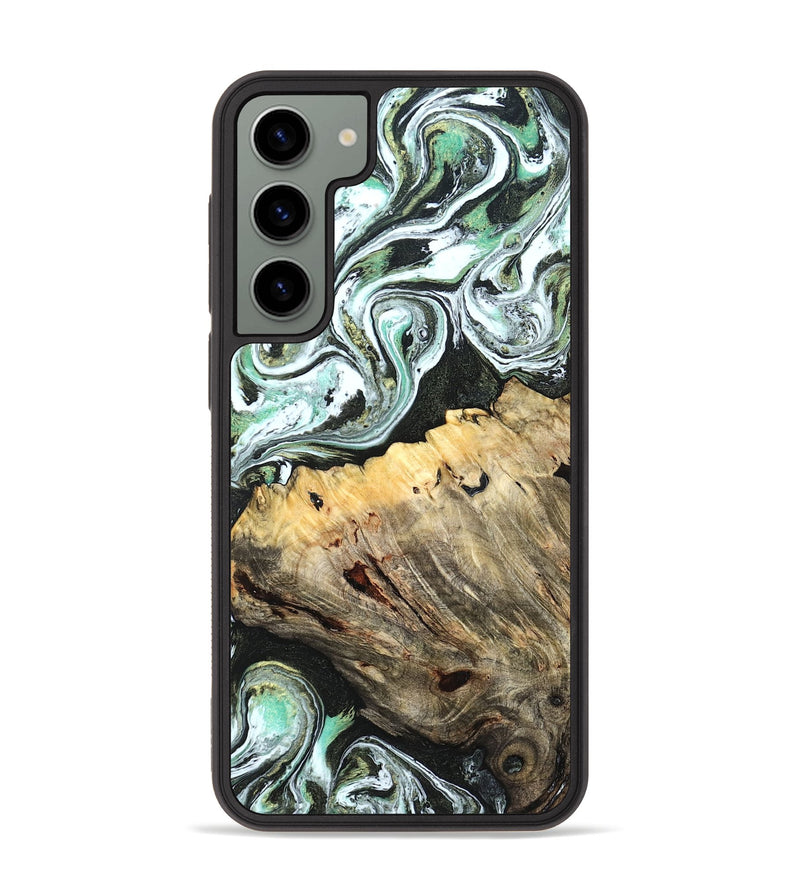 Galaxy S23 Plus Wood Phone Case - Meghann (Green, 832322)