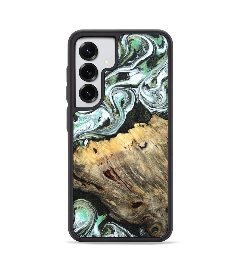 Galaxy S25 Wood Phone Case - Meghann (Green, 832322)