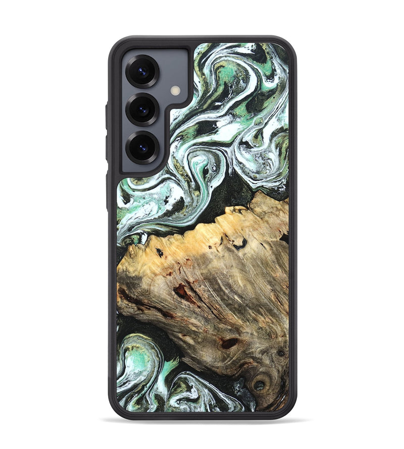 Galaxy S25 Plus Wood Phone Case - Meghann (Green, 832322)