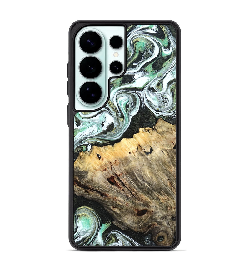 Galaxy S26 Ultra Wood Phone Case - Meghann (Green, 832322)